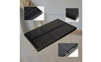 6V Solar Panel Rigid Monocrystalline Solar Panel Long-Lasting for DIYers
