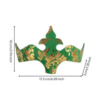 Shiny Venetian Mask Embossed Eye Mask with Elastic Strap Lightweight Textured for Masquerade Ball, Costume Party, Theater