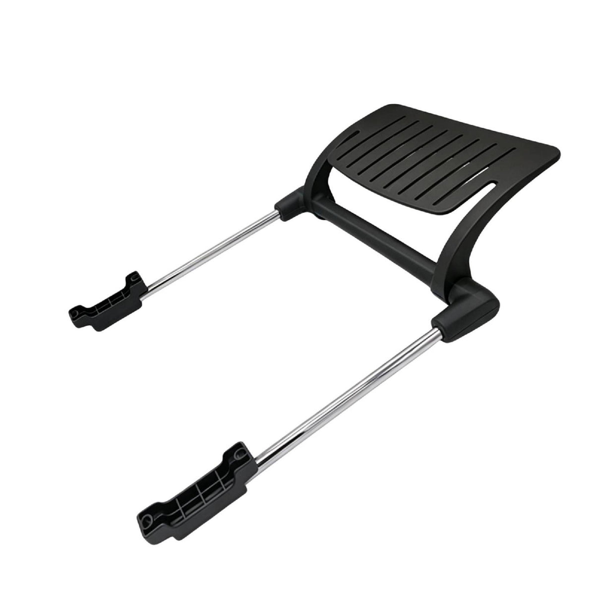 Slatted Gaming Chair Footrest with Metal Rods Sturdy Office Chair Footrest Attachment Supportive Furniture Accessory Ergonomic for Gamers