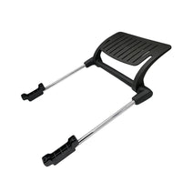 Slatted Gaming Chair Footrest with Metal Rods Sturdy Office Chair Footrest Attachment Supportive Furniture Accessory Ergonomic for Gamers