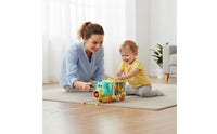 Hand-Eye Coordination Training Toddler Stacking Blocks Car Fine Movement Skills Development Elephant Pull Toy Color Recognition Educational Sensory Bin for Toddlers, Infants, Babies