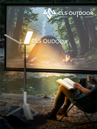 CLS Retractable Camping Lantern, 1m, LED, Rechargeable, Flame Effect