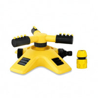 Water Sprinkler with Connector 360-Degree Automatic Sprinkler for Garden, Lawn