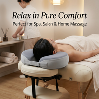 Memory Foam Face Down Pillow, Massage Headrest for Beauty Bed, Ergonomic Face Cushion, Breathable Ma - Image 4