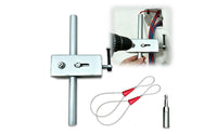 Wire Threader with Sleeve Handheld Electrical Wire Threader Straight High Strength for Electricians, Conduit Installation
