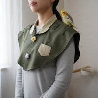 Anti-Scratch Parrot Shawl Wear-Resistant Bird Owner Shoulder Protector Interactive Design Parrot Training Cape