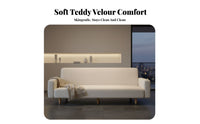 Multifunctional Fold-foldable Loveseat Bed Foldable Design Pull-foldable Floor Sleeper Multi-Functional transformable Couch Space-Saving for Apartment Dwellers, Young Adults, Students, Small areas, Living Room, Bedroom, Home fromice