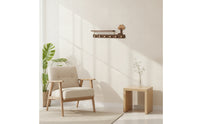 Wall Mounted Coat Rack Solid Wood Coat Rack with Shelf Modern Rustic Sturdy for Entryway, Bedroom