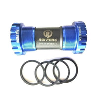Threaded Bottom Bracket Machined Bottom Bracket with Spacers Low-Profile Component for Mechanics, Road Bikes