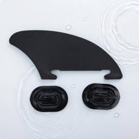 Improves Tracking and Stability Inflatable Boat Side Fin Sturdy PVC Construction Inflatable Boat Fin Portable Kayak Water Divider Rudder