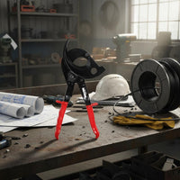 Ratcheting Cable Labor Saving Heavy Duty Cable Shear High Leverage