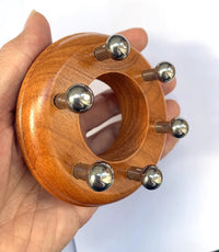 304 Stainless Steel Ring Massager with Gua Sha Board