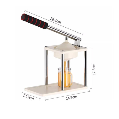 Hand Press Citrus Juicer Easy to Clean Manual Lever Juicer Fast Juicing