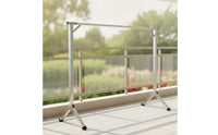 Foldable Clothes Drying Rack Telescopic Laundry Drying Rack Collapsible Clothes Horse Expandable for Balcony