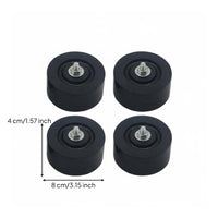 4 Pieces Air Conditioner Anti-Vibration Pad Outdoor Unit Rubber Feet Non Slip Anti-Vibration Rubber Pads