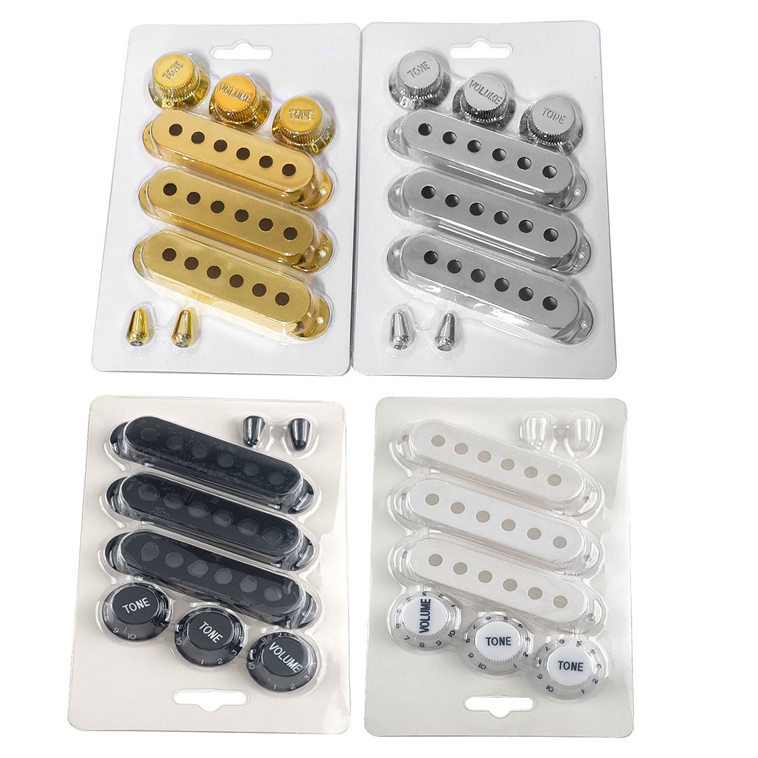ST SQ Electric Guitar Pickup Cover Brass Single Coil Pickup Cover Shell