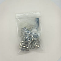 Multi-Sport Helmet Repair Kit with Screws, Nuts, Chin Straps, Face Masks, and Goggles