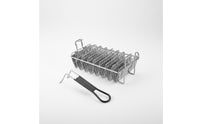 V-Shape tacos Shell Form Detachable Handle V-Shaped Tortilla Fryer Commercial Grade tacos Shell Fryer Basket for Restaurant Owners, Chefs