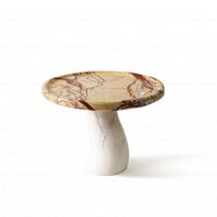 Toadstool-Shaped Fruit Plate Stable Fruit Plate with Pedestal Versatile