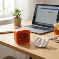 Ice-Crystal Fan High-Velocity-Style Desktop Cooling Fan Front Grille