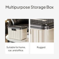 Password Storage Box with Dual-Layer Organizer