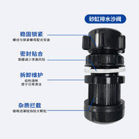 Pool Sand Filter Drain Valve Replacement Part for Swimming Pool Filtration