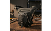Thigh Bag with Waist Strap Adjustable Thigh Bag Wear-Resistant for Bikers