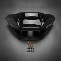 Motorcycle Front Fairing Custom Front Windshield Easy to Install Wind Deflector for Highway Cruising