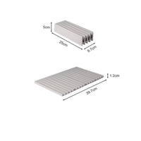 Quick-Dry Silicone Draining Mat Easy to Clean Dish Drying Mat with Built-in Drain Non-Slip Dish Drain Pad Food-Grade for Small Apartments