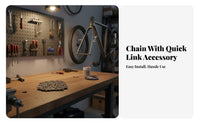 Cycle Chain Universal Fit Electric Bike Chain Drivetrain Part Long-Lasting Wear-Withstand Ant for Cyclist S, Commuting
