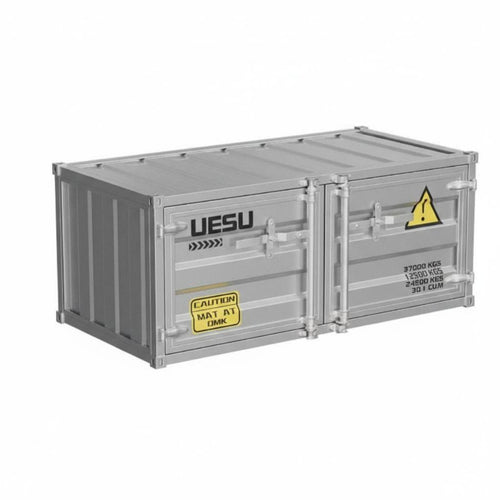 Shipping Container Chest Utilitarian Aesthetic Trunk Coffee Table Metal Highlights Multi-Functional for Young Adults