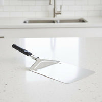 Easy Storage Foldable Pizza Peel Rust-Resistant Folding Handle Pizza Peel Comfortable Grip for Home Bakers, Barbecue