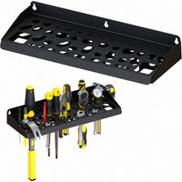 51-Hole Wall-Mounted Tool Storage Rack for Screwdrivers, Pliers, Wrenches