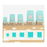 Postage Stamp Embossing Punch DIY 3D Stamp Punch Card Making for Arts and Crafts