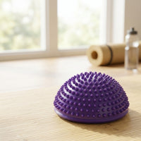Half-Round Balance Ball with Pump Inflatable Studded Dome Ball for Children