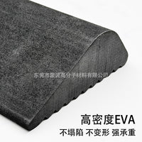 Anti-Slip Wave Leg Stretch EVA Foam Wedge Board for Fitness and Weightlifting
