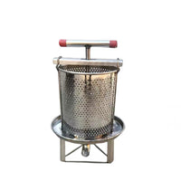 Stainless Steel Honey Press for Home Use, Wax Press, Honey Extractor