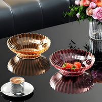 Plastic Snack Bowl Food Safe Fruit Bowl Easy to Clean for Coffee Table