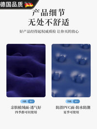 德国气垫床单人充气床垫双人家用加厚懒人户外露营折叠便携充气床