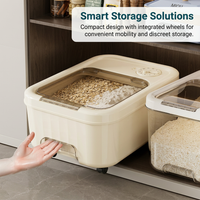 Rice Storage Container, Airtight Food Storage, Dry Food and Grains, Home Kitchen Storage, Food Stora - Image 5