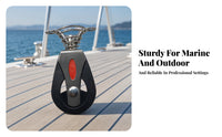 Bearing-Style Pilates Core Bed Wheel Mounting Tabs Spring-Loaded Wheel Assembly Quiet Rolling Pilates Pulley Part Compact