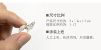 微型狼小摆件模型造景微缩仿真小动物生态缸微景观3D打印树脂手办