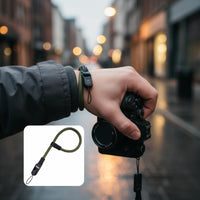 Quick Release Camera Wrist Strap High Strength Braided Rope Camera Hand Firm Hold Hold for Photographers, Travel, Outdoor