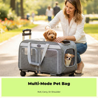 Breathable pet trolley, lightweight