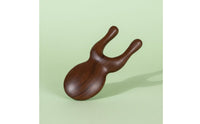 Ergonomic Design Frog Shaped Massage Tool Hand Polished Meridian Massage Comb Portable for Travel