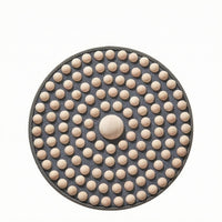 Wooden Foot Massage Mat Black Base Health Accessory Textured