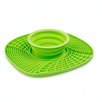Slow Feeding Mat Textured Lick Toy Interactive for Travel, Fast Eaters