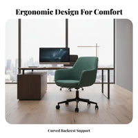 Adjustable Highspine Task Chair Ergonomic Office Furniture Support Modern Design for Workstation