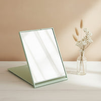 Foldable Mirror with Stand Compact Folding Vanity Mirror for Dorm Room, Travel