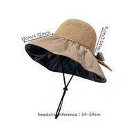 UPF 50+ Summer Protection Hat Lightweight & Breathable Hollow Top Summer Hat